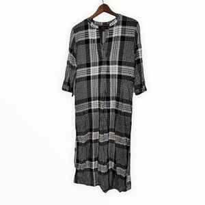 Donna Karan Sleepwear Plaid Nightgown